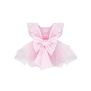 Romper Jardim das Borboletas Rosa Bebê