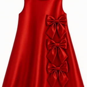 Vestido Laços de Encanto Vermelho