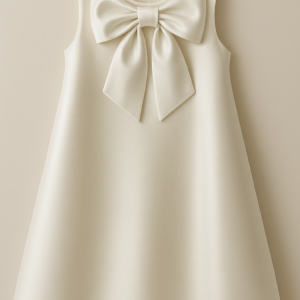 Vestido Laço de Encanto Off-White Adulto